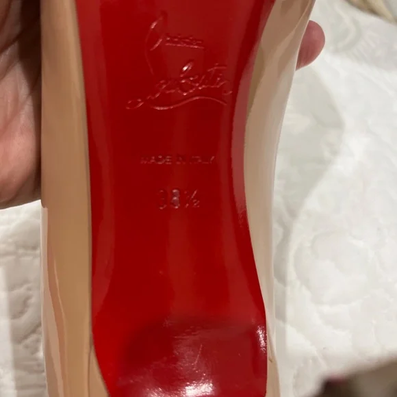 Christian louboutin simple pump 85 size EUR 38.5 - Picture 2 of 10